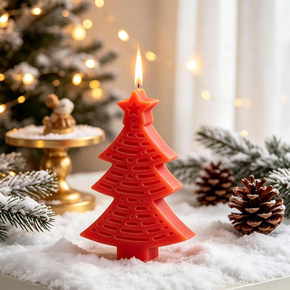 Reusable Christmas Tree Silicone Mold Food Grade Mousse Mold Chocolate Muffin Mold Baking Decor