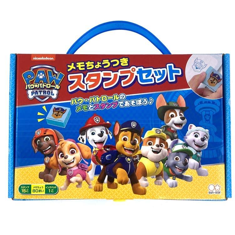 Sunstar Stationery Memo Stamp Set Paw Patrol 3032278A