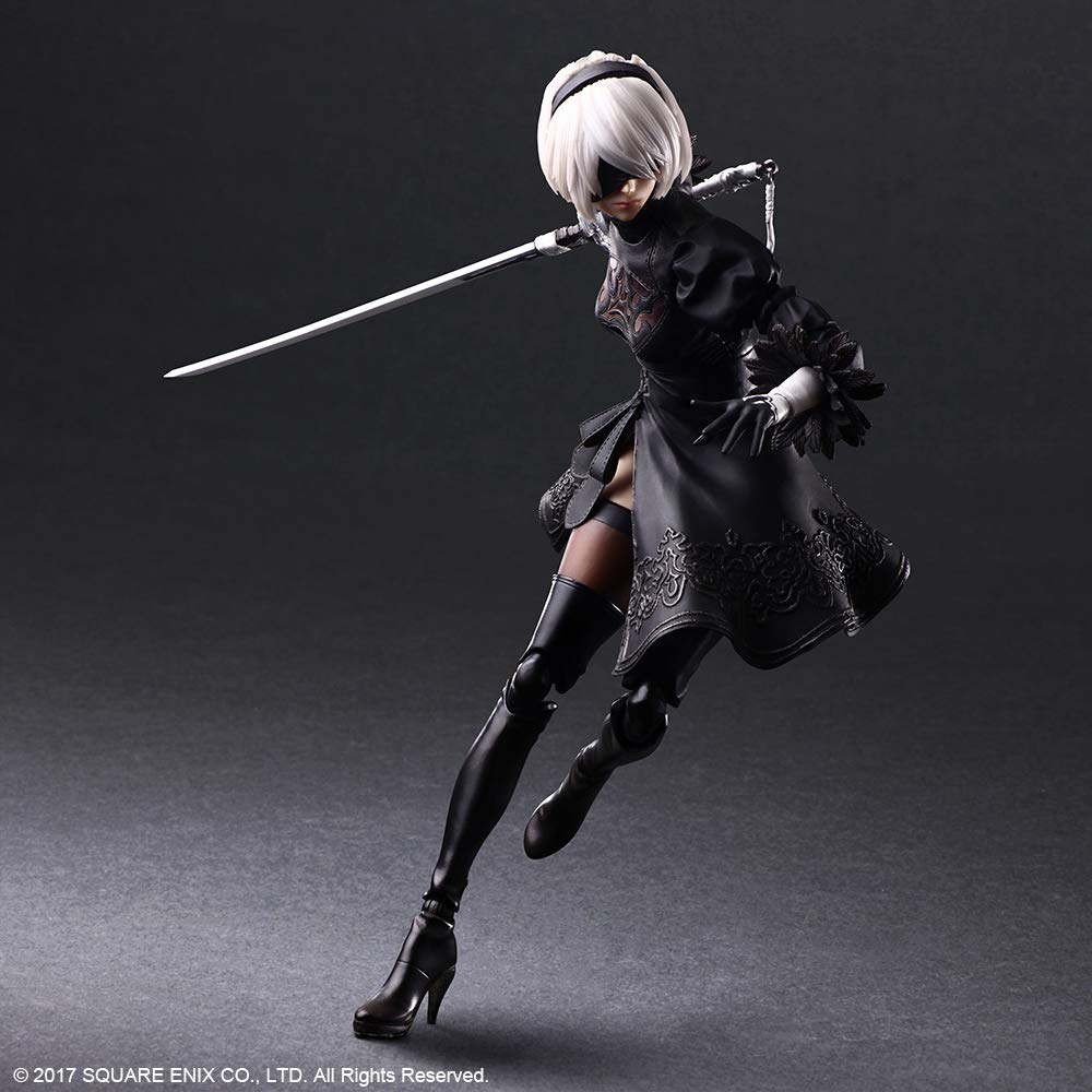 Automata PLAY ARTS Kai 2 B Type DX PVC Painted Movable Figure NieR <Yorha No. Version>