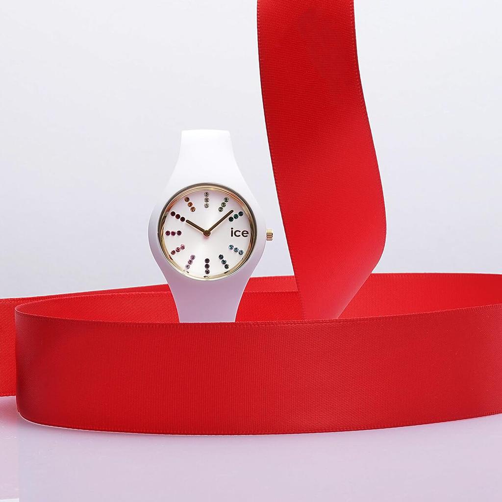 Authorized Distributor Ice Watch Watch 021342 ICE Cosmos Rainbow White Small 2H [Ice-watch] Women's