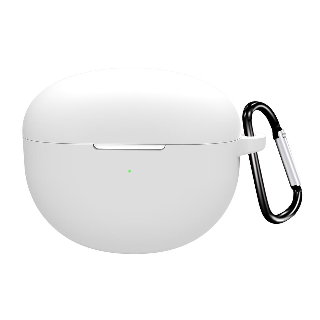 For Oppo Enco Air3i Protective Case Semi In-Ear Bluetooth-Compatible Earbuds Silicone Cover with Hook