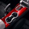 For Ford Mustang GT 2015 2016 2017 2018   Accessories Carbon Fiber Car Gear Shift Panel Sticker Interior Trim