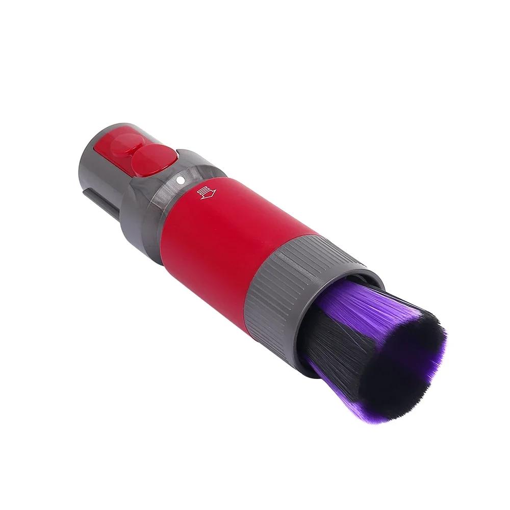 Vacuum Cleaner Traceless Soft Brush Head For Dyson V7 V8 V10 V11 V12 V15 Vacuum Cleaner Accessories Universal Suction Head Part