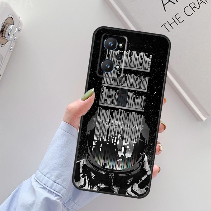 Чехол для телефона Realme C61 C75 C55 C51 C21Y C25S C67 C53 13 12 10 11 14 Pro Plus GT 6T 6 5 GT7 Pro с изображением фильма «Интерстеллар»