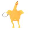 Innovative Chicken Shape Stress Relief Toy Key Chain Squeeze Toy Children Birthday Gift