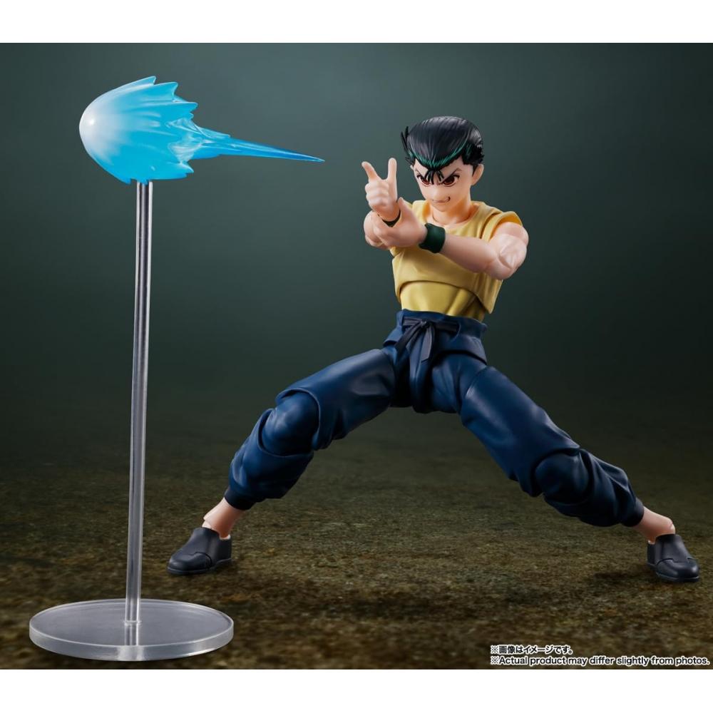 SHFiguarts Yu Yu Hakusho Yusuke Urameshi примерно 145 мм окрашенная подвижная фигурка из ПВХ и АБС