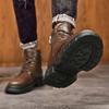 Fashion Stylish All-match  Boots for Men Outdoor Men's Shoes Winter Boots for Men 2024 Genuine Leather Men Casual High Top Shoes
