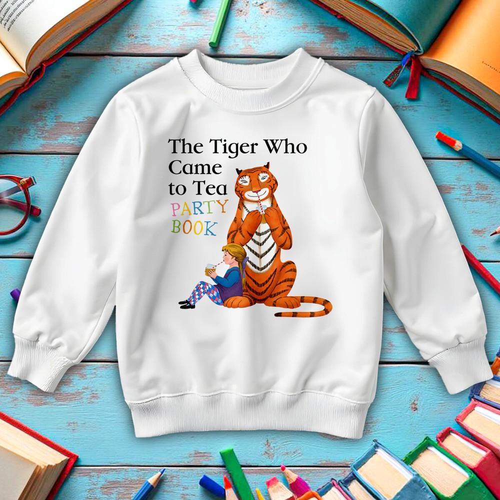 The Tiger Who Came To Tea Mens World Book Day Sweatshirt Jumper Outfits#WBD