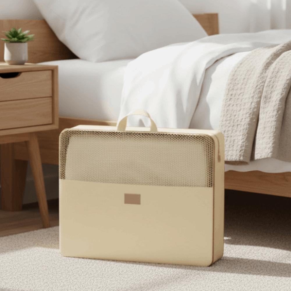 Large Capacity Clothes Quilt Storage Bag Visible Blanket Sorting Bags  Storing Bedding