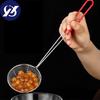 Сито-дуршлаг из нержавеющей стали, ложка-скиммер с ручкой для еды в горячем горшке