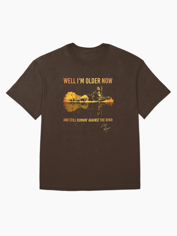 Cat Stevens Vintage Well I'M Older Now But I'M Still Racing Against The Wind Oversized T-Shirt