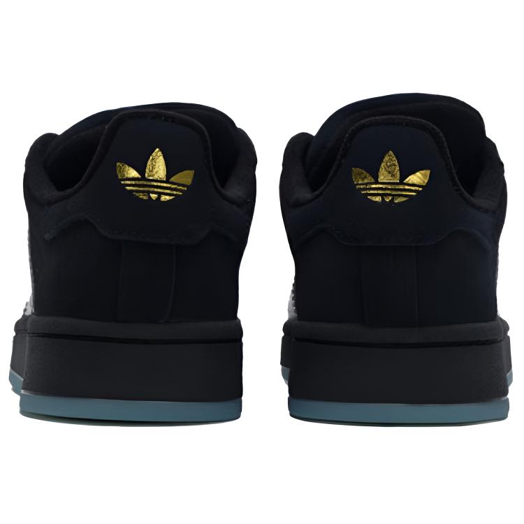 adidas Originals Campus 00-х Ретро Мода Низкие Скейт-Кеды Унисекс кроссовки Черные IH6739