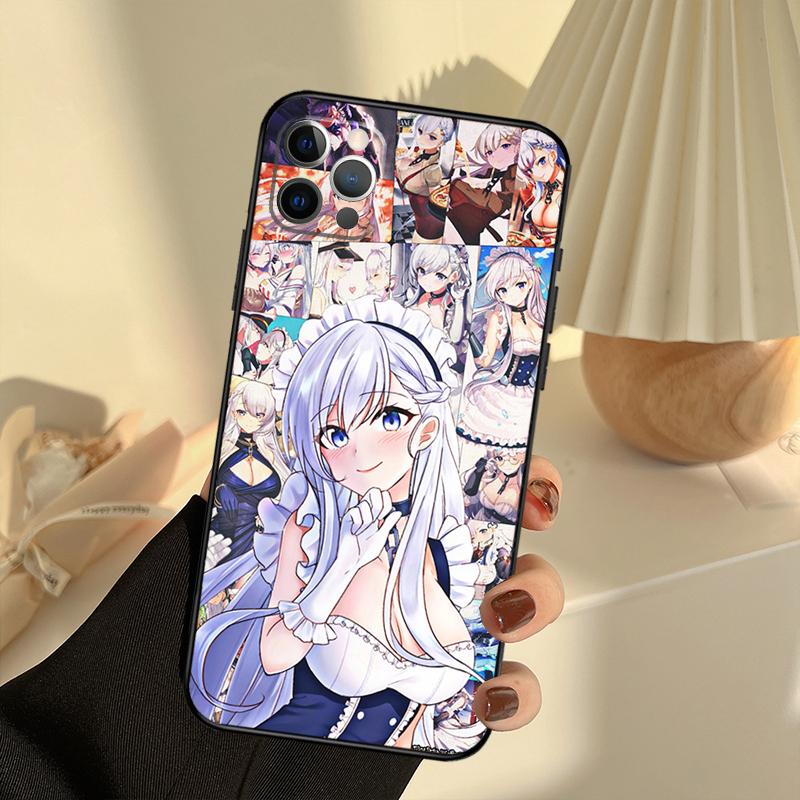 Чехол Azur Lane Prinz Eugen для iPhone 11 12 13 14 15 16 Pro Max Чехол для iPhone 13 12 Mini XR X XS Max Plus