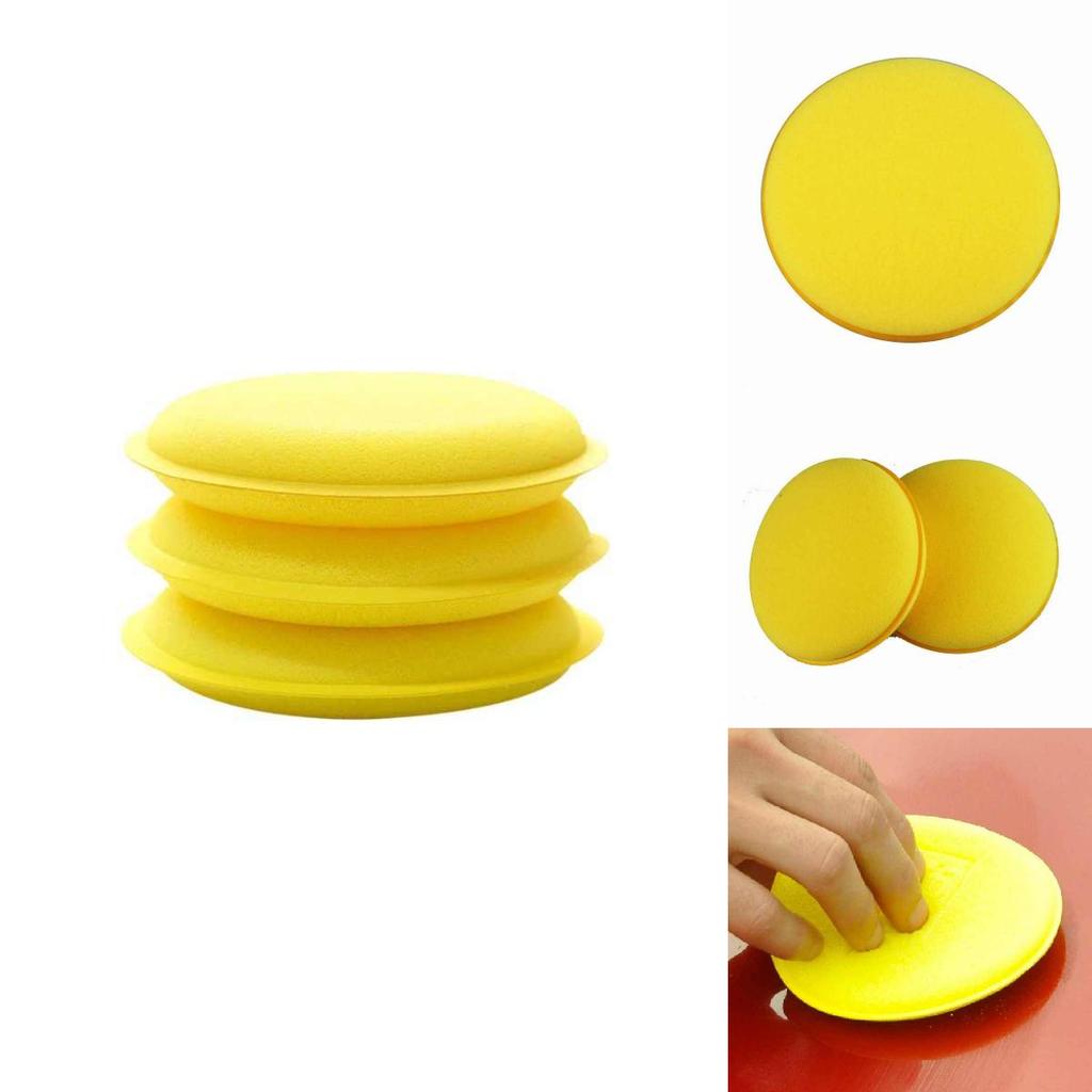 Car Waxing Buffer Sponge Set With Polishing Foam For Auto Detailing Enthusiasts