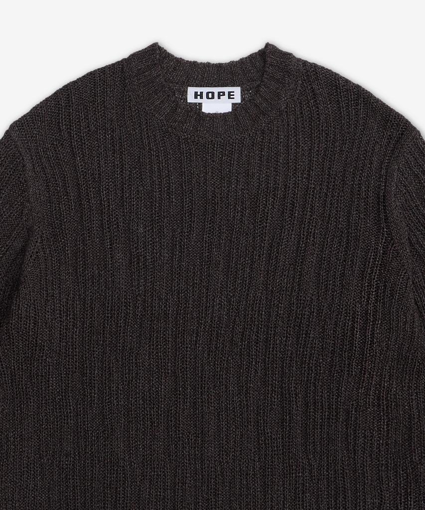 Hopeu Twig Rib Knit - Brown Bark / 59511304