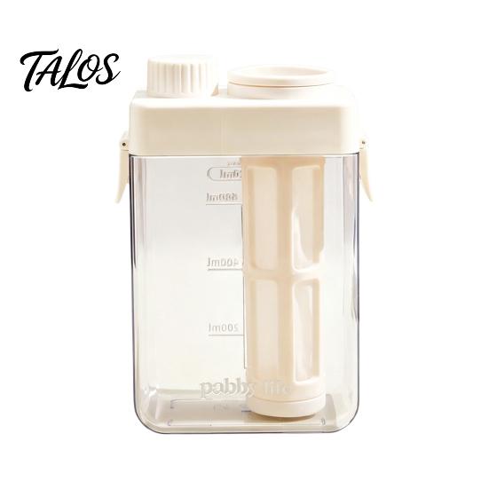Plastic Iced Tea Maker Cold Brew Coffee with Filter & Airtight Lid, Clear No Leak Pitcher Jar, Scales, Gifts for Lovers