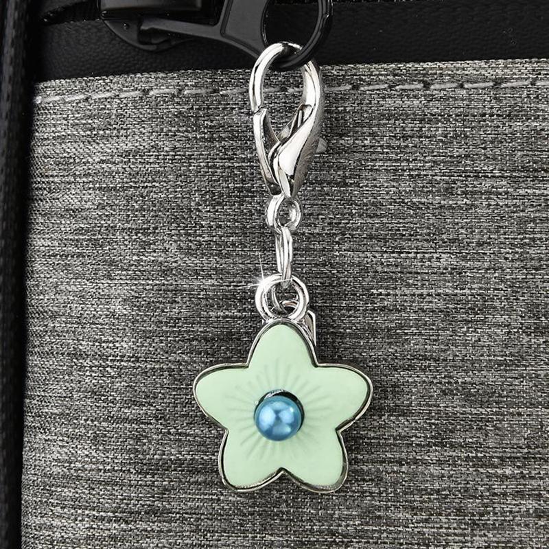 Exquisite Cherry Butterfly Keychains For Women Bag Pendant Car Keyring Creative Backpack Decoration Accessories Gifts