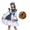 Maid Fancy Maid Long Large Size [iinoo] Outfit, Lolita, Cosplay, Halloween, Dress, Women's, One-piece, Apron, Event, Cafe, Ribbon, Sleeves, Headband,