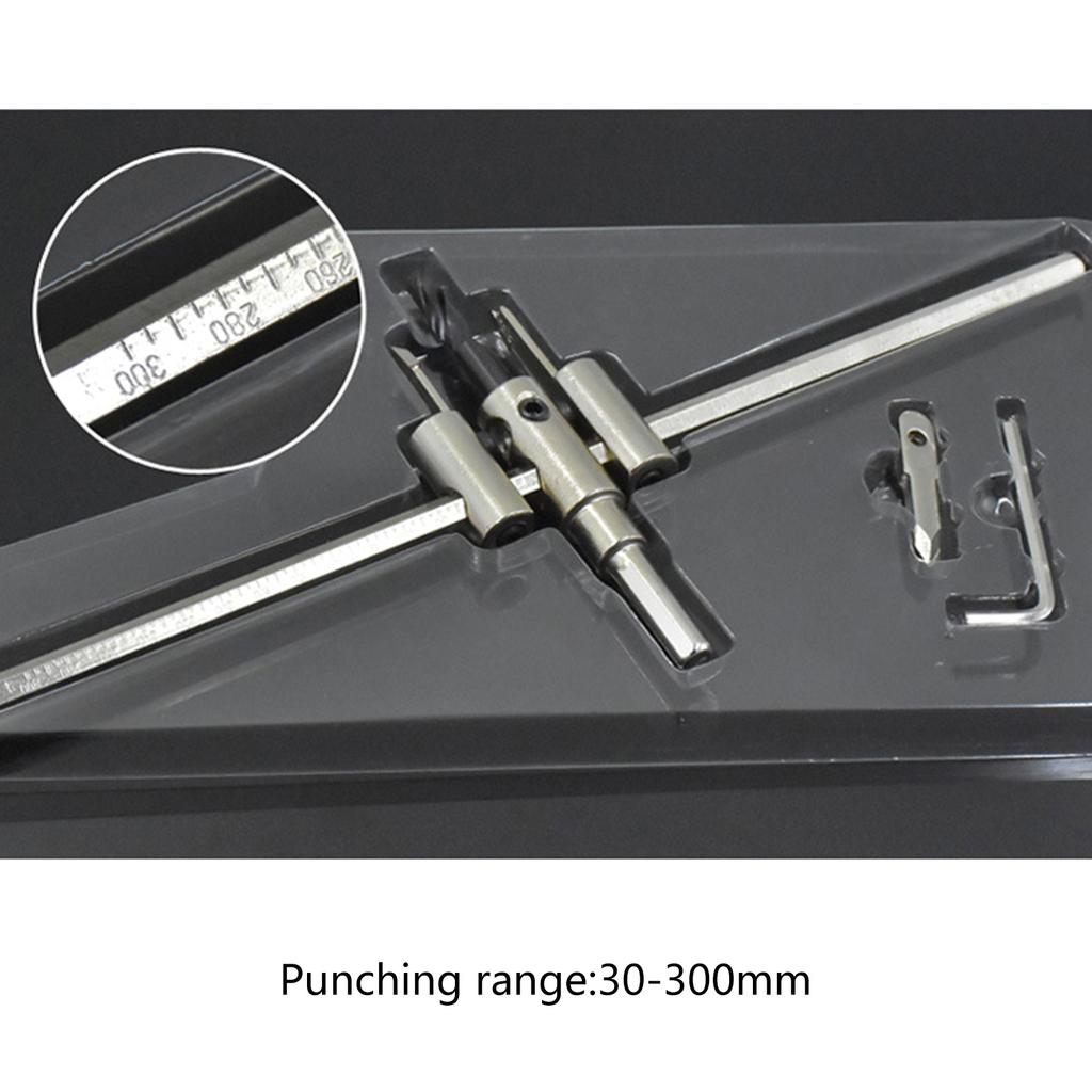 30-120/200/300 мм регулируемый круглый резак для дерева, гипсокартона, беспроводная дрель, пила, круглое лезвие для резки, самолетный инструмент