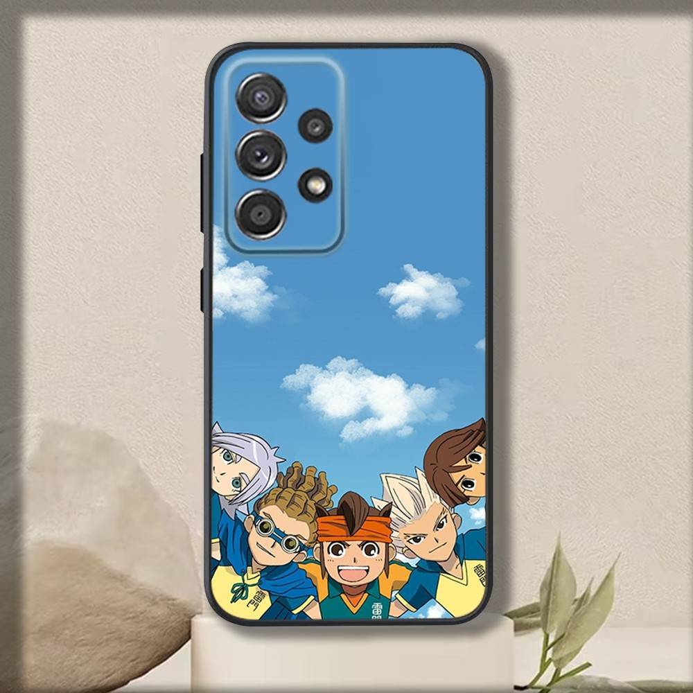 Чехол для телефона Аниме I-InazumaS Elevens для Samsung S 25,24,23,22,30,21,10,9,Ultra,Plus,Lite,FE,4,5 G Мягкий Черный Чехол