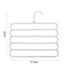 Bedroom Wardrobe Multilayer 5 Layers Storage Rack Clothes Hanger Pants Hangers Trousers Hanger