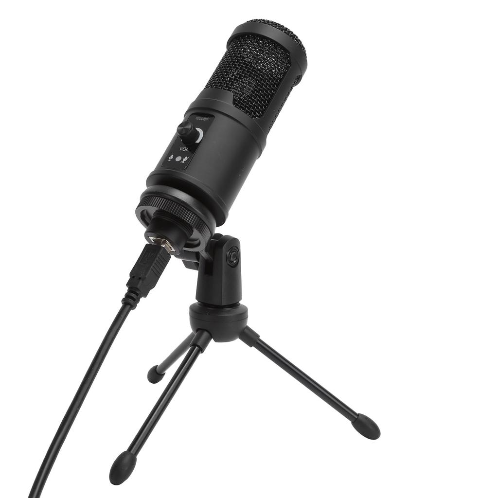 Condenser Microphone for Gaming Computer Live USB Speaker 192K24Bit 20HZ‑20KHZ 20mA