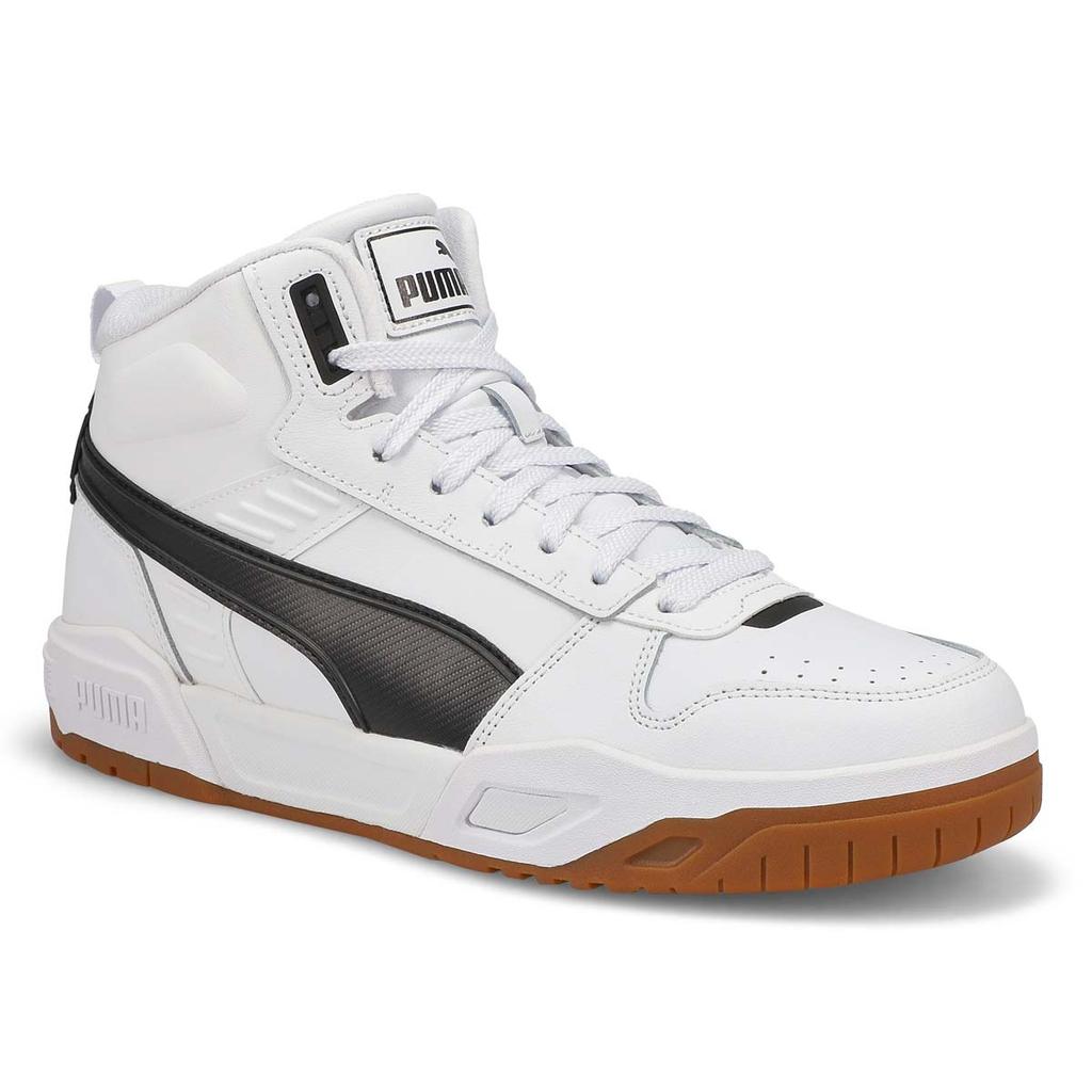 Puma Rbd Tech Mid Fashion Comfortable High-Top Sneakers Unisex Sneakers White 396148-08