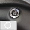 Silver Ignition Engine Switch Start Key Trim Ring For Jeep Grand Cherokee 2014+