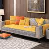 Nordic Chenille 2 /3 Seater Sofa Cover Non -Slip Patchwork Corner Couch Armchair Slipcover Sofa Cushion Furniture Protector 4 Seat