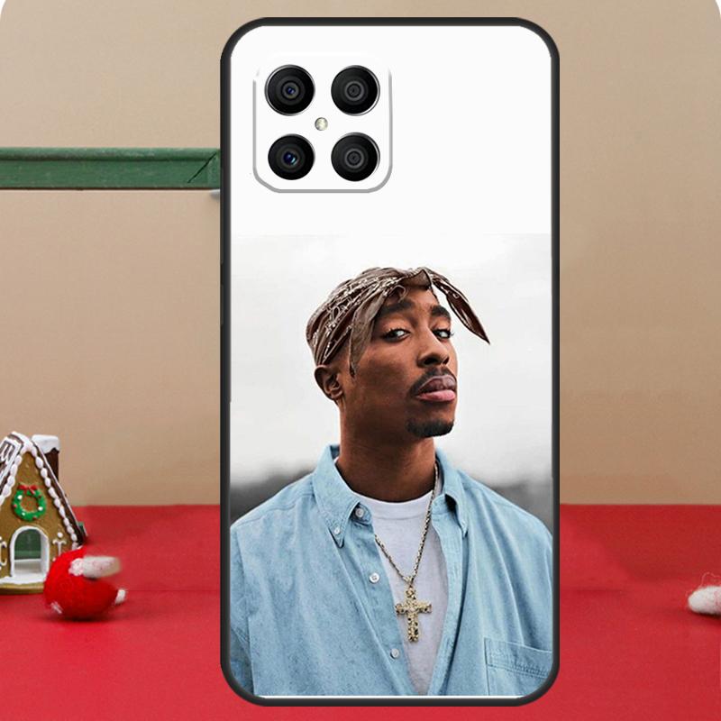 Чехол для телефона Hip Hop Певец 2Pac для Honor Magic 7 Lite 6 8 Pro Honor 400 200 70 90 X8c X8b X9a X9b X9c X9d Win RT