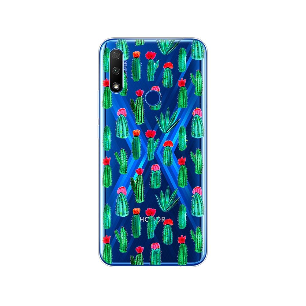 Для Honor 9X Global Case Honor 9X Премиум Чехол Силиконовый ТПУ Мягкая задняя крышка Чехол для телефона Для Huawei Honor 9X Premium STK-LX1 Бампер