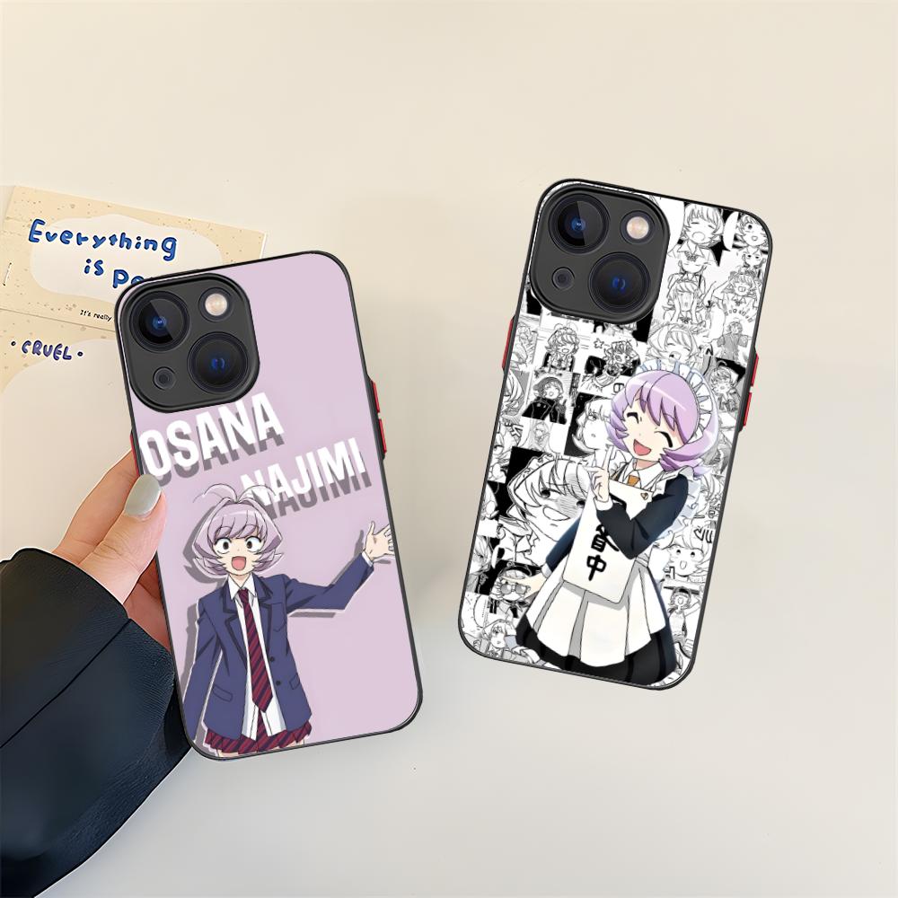 Аниме Наджими Осана Чехол для мобильного телефона для iPhone 17 16 15 14 13 12 11 X XR XS 8 7 Air Pro Max Plus Mini Цветной силиконовый чехол