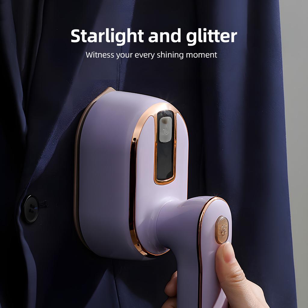 Портативный ручной утюг 20s с быстрым нагревом для удаления морщин на ткани 2 в 1 вращающийся утюг для путешествий отпариватель