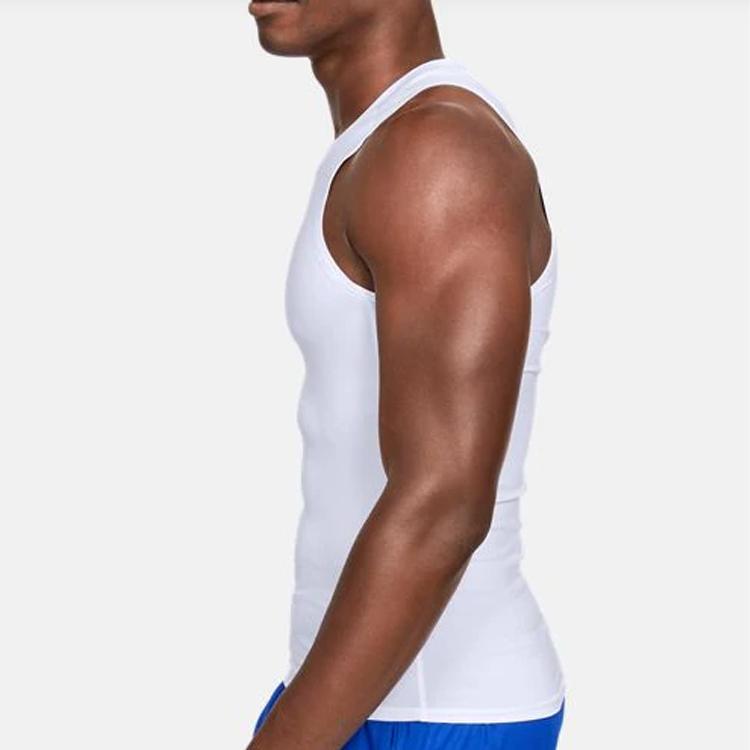 Under Armour Баскетбольный жилет HeatGear Outdoor Training для мужчин, белый 1355672-100