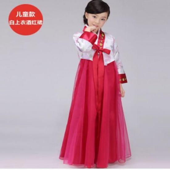 Детский ханбок, детские мужские и женские корейские костюмы для выступлений, костюмы для танца хё Дэ Чан Гым, традиционные корейские костюмы