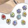 5Pcs/set Halloween Nail Charms Halloween Demon Nail Decorations  Girls/Lady
