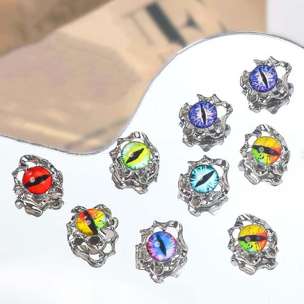 5Pcs/set Halloween Nail Charms Halloween Demon Nail Decorations Girls/Lady