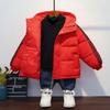 Children's Thick Hooded Quilted Autumn and Winter Casual Fashion Coats for Boys and Girls