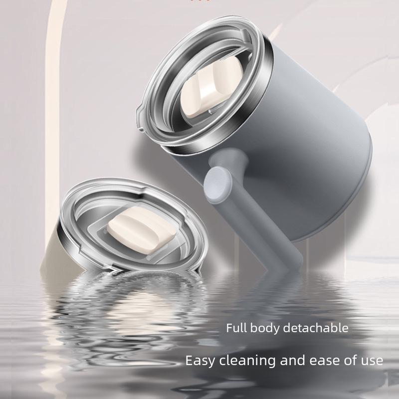 Переносная кружка из нержавеющей стали 304 в форме арбуза — двухслойная, с защитой от ожогов, с крышкой для кофе и чая