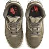 Jordan Детские баскетбольные кроссовки Air Jordan 3 Support Mid top Оливково-зеленые DM0967-202