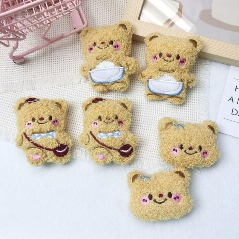 Мультяшный плюшевый медведь брелок подвеска милая плюшевая кукла игрушка кавайная мягкая сумка подвески украшения для пары друзей подарок