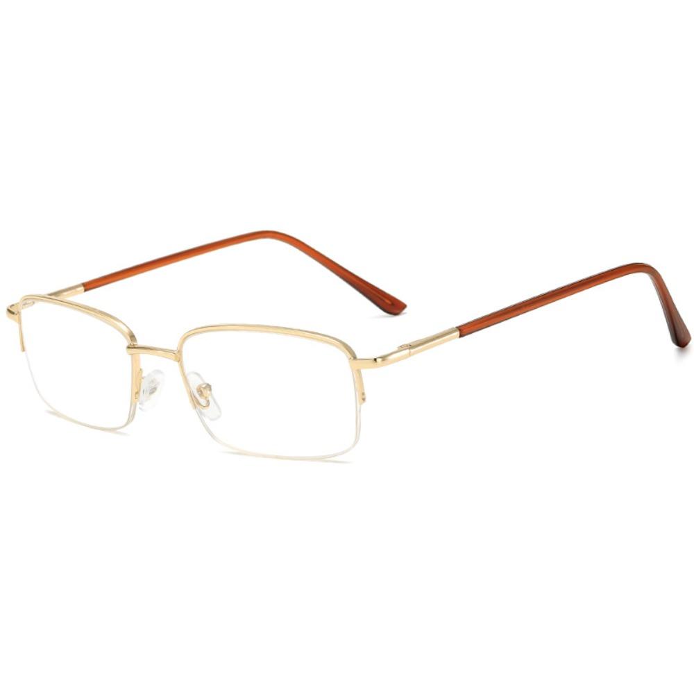 Eye Protection Square Eyeglasses Metal Hyperopia Glasses Elegant Presbyopic Eyewear Men Women