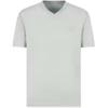 Jordan T Shirts Men's Gray V neck Moderate XM001726-AF12308-U8051