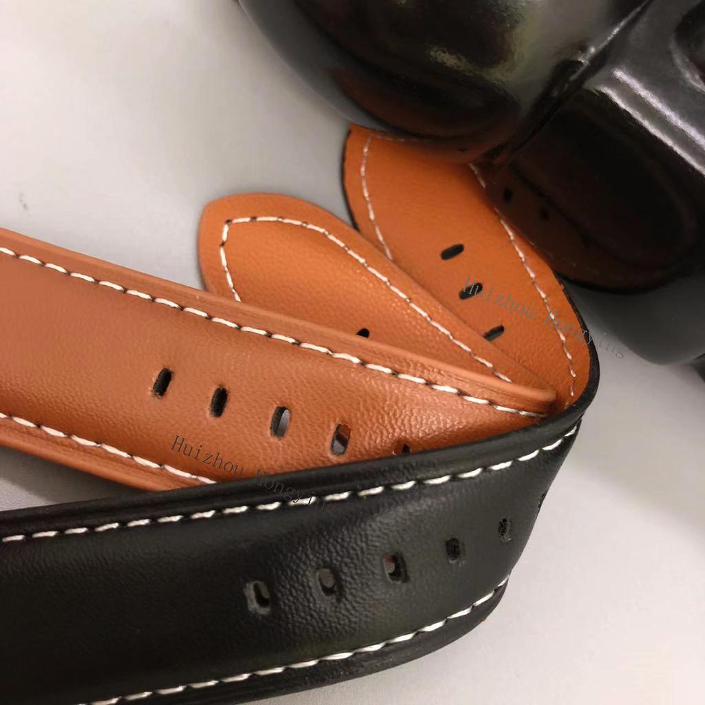 22мм Ремешок для часов из синтетической кожи для Samsung Galaxy Watch 3 45мм Стильный для повседневных аксессуаров для умных часов Спортивный ремешок для часов