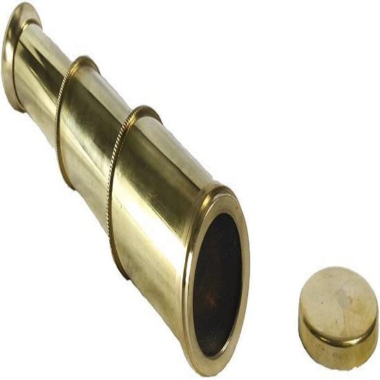 Латунный пиратский телескоп - ручной - морская подарочная коробка