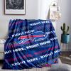 Bills Logo Blanket Lightweight Flannel Bedding Blanket Perfect for Travel, Camping, Living Rooms, Offices, Sofas, Fan Christmas gift