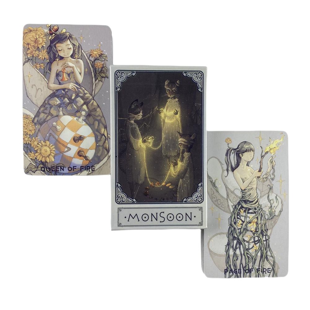 Карты Таро «Муссон» Игра для начинающих Судьба Видения Гадание Centennial Wisdom Edition Oracke Игральная доска Колода