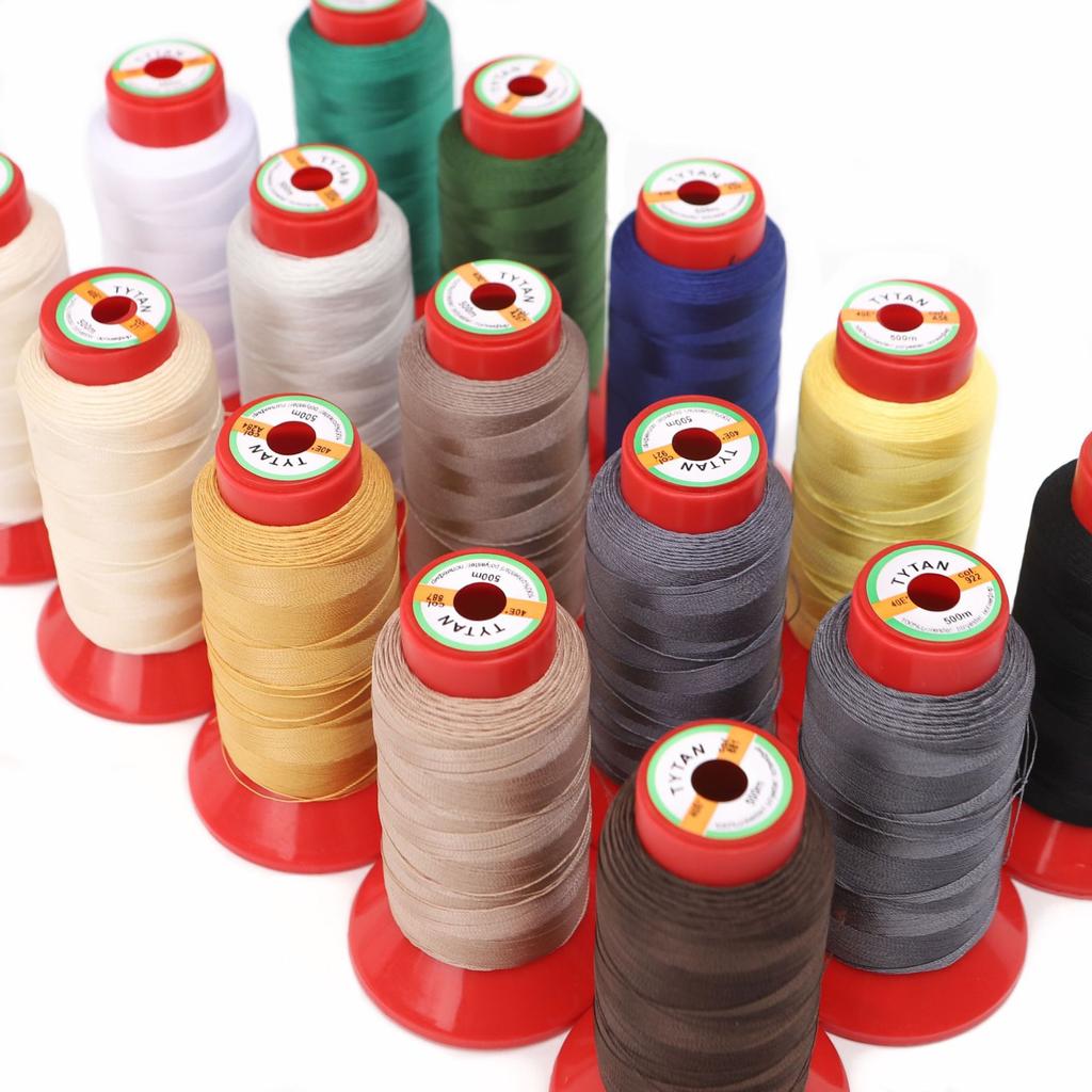 5 шт 250D/3 500 метров три высокопрочные полиэстеровые швейные нитки / шелковые легкие швейные нитки / холст кожаный диван ковбой
