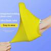 1 Pair Rain Shoe Cover Waterproof Thickened Silicone Lightweight Foldable Design Easy To Clean High Elasticity Rain Boot Cover