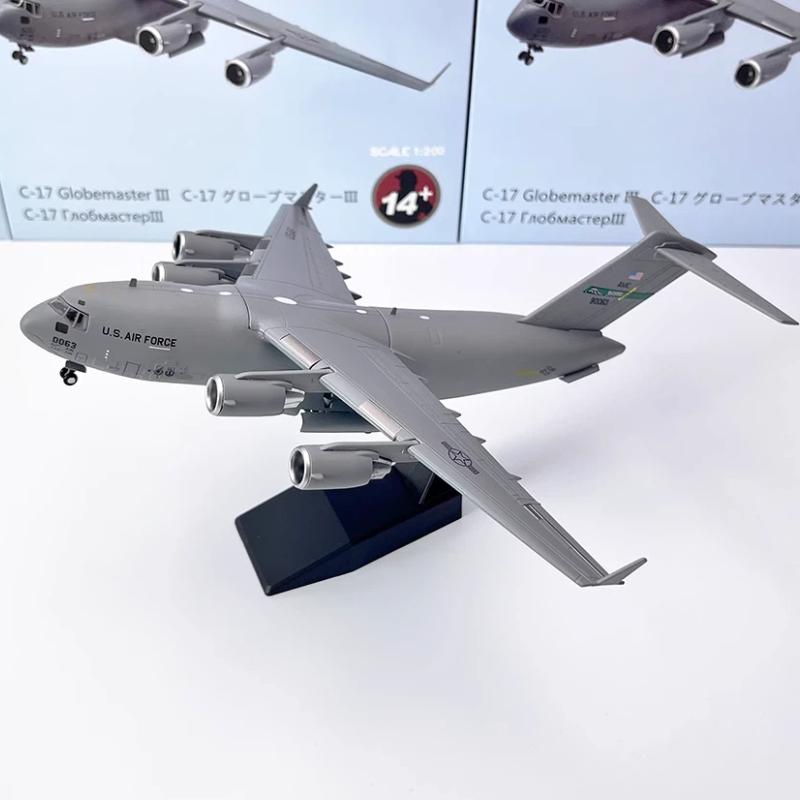Nsmodel1:200 US transport C-17 simulation alloy fighter aircraft model finished product